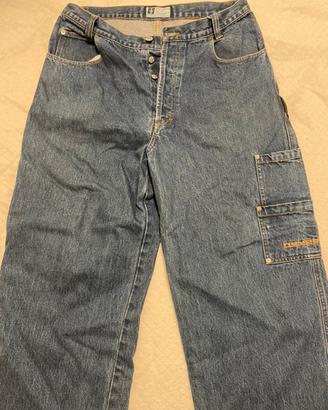 Baggy jeans larghi uomo 36 Homeboy R Kelly hip hop