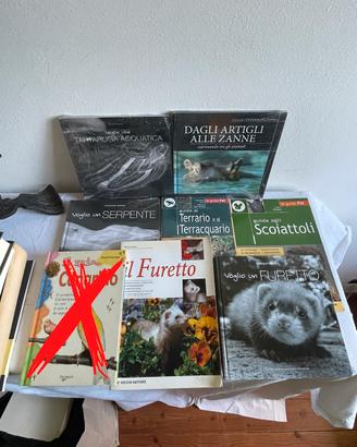 Lotto 7 libri animali selvatici