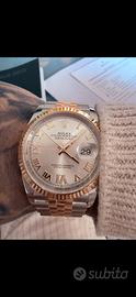 Rolex date just oro e diamenti 36 mm