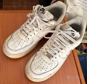 Nike Air Force 1 --- Low Multi‑Swoosh White ---