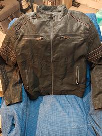Giubbotto pelle tipo moto Wolverine  tagl
