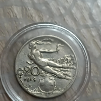 20 Centesimi 1919 – Regno d’Italia – Tipo “Libertà