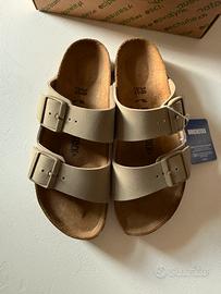 Birkenstock Arizona faded khaki 38 nuove