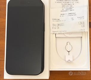 Apple iPhone 16 Pro 256GB Black Titanium perfetto