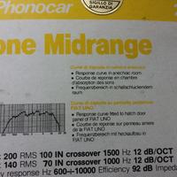 Cone midrange phonocar