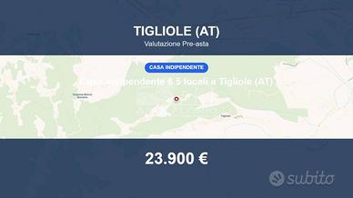Immobile in asta di 215 m² con box auto a Tigliole