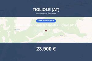 Immobile in asta di 215 m² con box auto a Tigliole