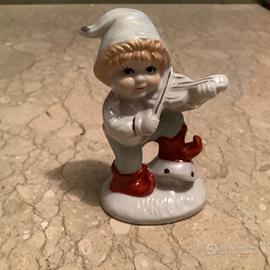 Folletto Portafortuna in Ceramica Nuovo !