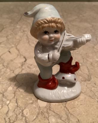 Folletto Portafortuna in Ceramica Nuovo !