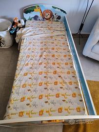 Letto singolo per bambino