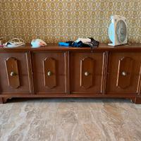 Credenza classica in legno con 4 ante – Ancona
