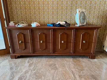 Credenza classica in legno con 4 ante – Ancona