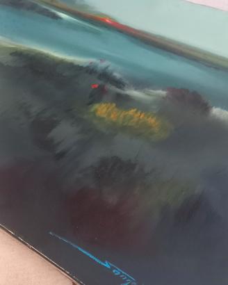 quadro olio su tela Giovanni Sangalli