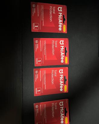Antivirus mcafee 4 anni