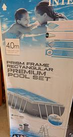 Vedndo piscina intex rettangolare completa di tutt