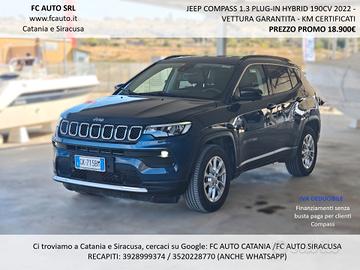 Jeep Compass 1.3 T4 PHEV LIMITED 2022 - IVA DEDUCI