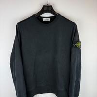 Felpa nera Stone Island