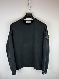 Felpa nera Stone Island