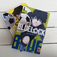 Manga Blue Lock Vol. 1 e 2 Calcio Panini Comics