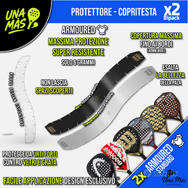 Protettori Paracolpi Copritesta Pala Padel