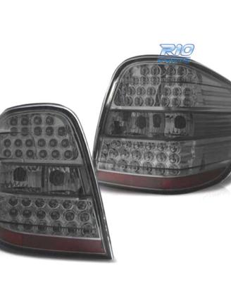 FANALI PER MERCEDES ML W164 05-08 LED FONDO CROMAT