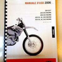 Manuale uso/manutenzione KTM dal 2006