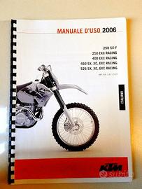 Manuale uso/manutenzione KTM dal 2006