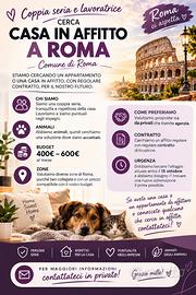 Coppia seria e lavoratrice | Roma