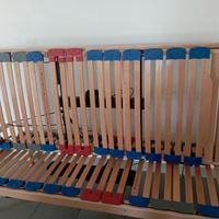 Rete elettrica a doghe in legno