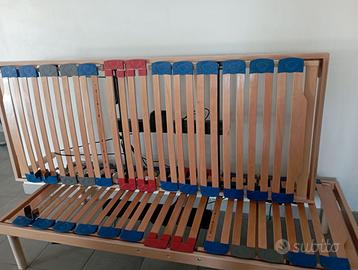 Rete elettrica a doghe in legno