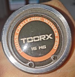 Toorx - Bilanciere Olimpionico Pesi Bumper 5 10kg