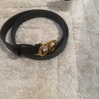 cintura dior CD nera 95cm