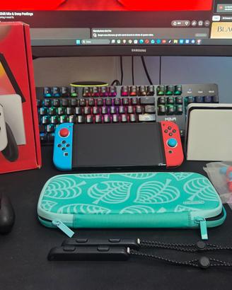 Nintendo Switch OLED Bianca + Accessori