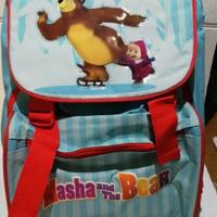 Zaino Scuola Masha e Orso nuovo