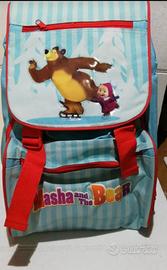 Zaino Scuola Masha e Orso nuovo