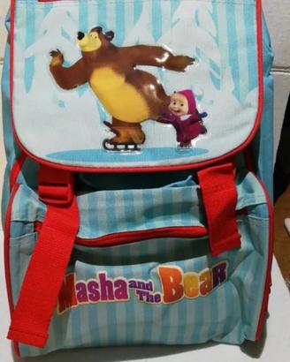 Zaino Scuola Masha e Orso nuovo