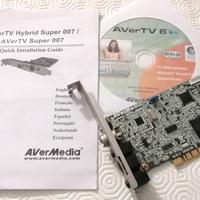 Scheda per ricevere il segnale TV analogico.