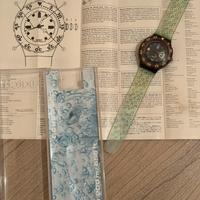 Swatch scuba box e istruzioni “Captain Nemo”