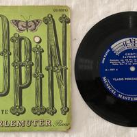 Vinile 45 giri 7" vlado perlemuter pianista chopin
