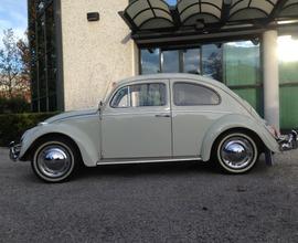 Volkswagen maggiolino 6v 1963 targa oro