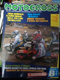 rivista MOTOCROSS numero 5 del 1985