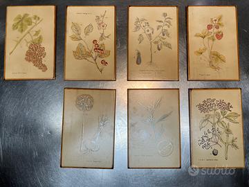 Piastrelle decorate vintage serie