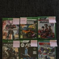 Giochi per xbox One e xbox serie x