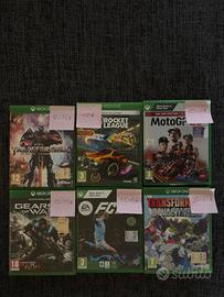 Giochi per xbox One e xbox serie x