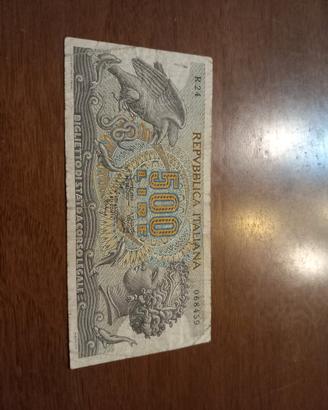 Banconota 500 lire Aretusa