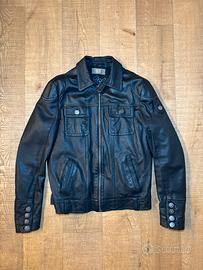 giacca in pelle vintage iceberg