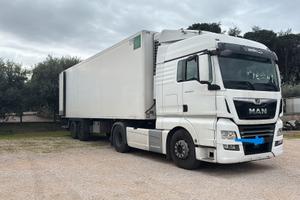 TRATTORE MAN + RIMORCHIO