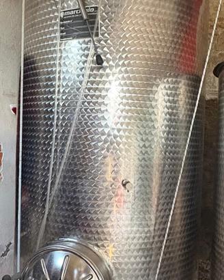 Vasca acciaio inox sempre pieno 2000litri