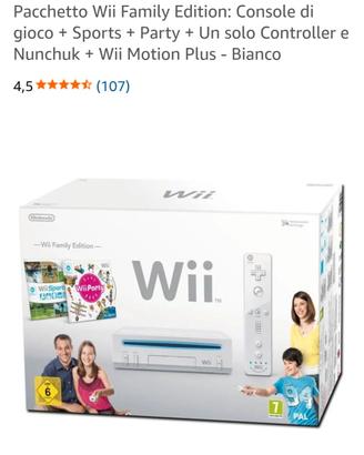 Nintendo wii pacchetto Wii family 