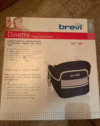 Dinette Brevi - seggiolino da tavolo